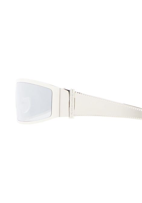 Occhiali Da Sole In Metallo stile Duemila in Argento Chiaro ALEXANDER MCQUEEN | 821679-I33101273